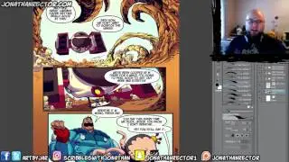 Coloring Jesop King Comic Pages LIVE!