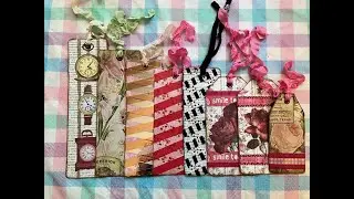 Washi Tape TWISTED RIBBON!  Plus Adding Ribbons to Bookmarks and Tags! #washitape  #junkjournalling