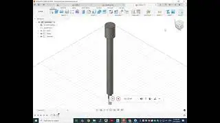 machine vice screw rod in fusion 360