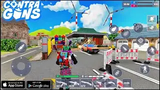 Contra Guns: 3rd Person Shooter (Early Access) Gameplay Walkthrough (Android, iOS)