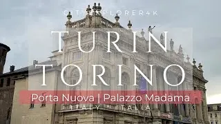Turin | Torino Stazione Porta Nuova - Rinascente - Palazzo Madama 4K