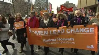 On the Bright Side - International Women&rsquo;s Day March