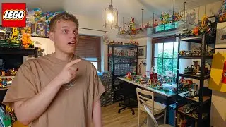 POWIESIŁ SWOJE LEGO MIASTO NA SUFICIE!