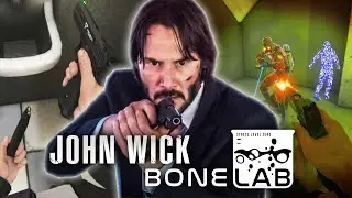 JOHN WICK in VR - BONELAB VR mod gameplay