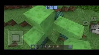 I made a handmade roket in Minecraft 