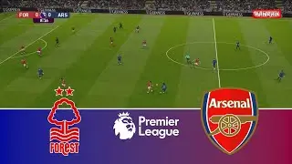 Nottingham vs Arsenal - English Premier League 2026 | Full Match All Goals | Pes 21 Gameplay