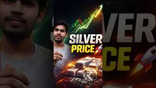 Inflation badhi 📈Gold mehenga ho gaya Investors SILVER ki taraf shift #short #Economy #silver #like