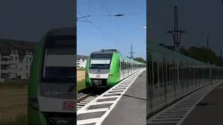 Ausfahrt S1 der S-Bahn Rhein Ruhr mit Br 422 #trainspotting #zug #train #sbahn #br422 #shorts