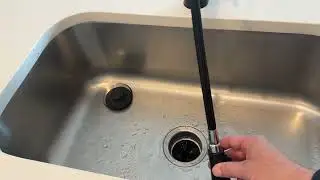 Moen Adler\ One-Handle Kitchen Sink Faucet: Water Pressure Test | How It Looks Installed