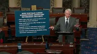 On Senate Floor, Portman Highlights His Bipartisan Retirement Security & Savings Act