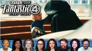 BEST 'DR DOOM POST-CREDIT SCENE' Movie Reactions / The Fantastic Four: First Steps (2025)