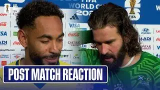 Alisson & Cunha on Neymar's return & Brazil's Win vs Scotland