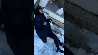 When it&rsquo;s icy cold snowing #snow #winter #cold #danger #weather #winter #hurt #pain #prayer #shorts