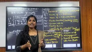 One Nation One Election | Bill | Explanation in Tamil | S.Gayatri Mam #onenationoneelection #upsc