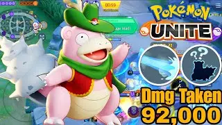 Pokemon Unite S32 SLOWBRO 19 Assist Legend Solo Queue 92K Damage Taken Random Gameplay Hindi 2026