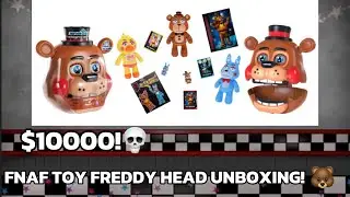 FNAF TOY FREDDY HEAD UNBOXING!🐻🥳