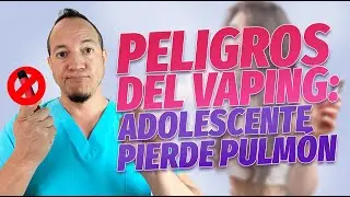 Adolescente PIERDE PULMÓN por VAPEAR