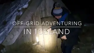 Hrunalaug Secret Hot Spring - AT NIGHT! Hidden gem in Iceland's Golden Circle! Winter Vlog