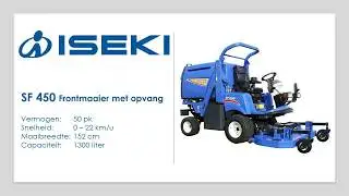 Iseki Frontmaaier SF450 met grasopvang