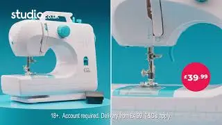 Studio - Compact Sewing Machine - TV Ad April 2021 #studio #artsandcrafts #FindYourWoW
