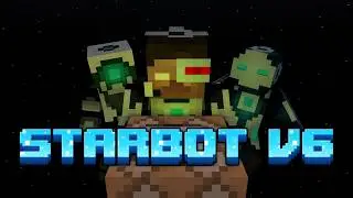 Auto **FAKE PLAYER** V6 addon for MCBE  1.26 || StarBot V6 Showcase