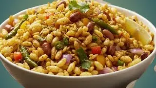Puffed rice namkeen घर पर बनाएं स्वादिष्ट लाई नमकीन रेसिपी homemade puffed rice namkin recipe