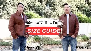 Satchel And Page Size Comparison | Rider Jacket @SatchelandPage