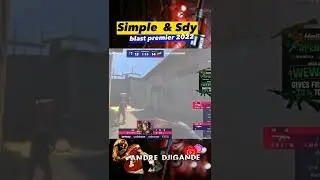 Simple & sdy конфликт #simple #sdy #csgo #конфликт #blast #highlights #moments #toxic #agressive