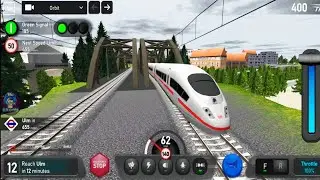 West Germany Level 1 Train Driving Mission || Euro Train Simulator 2 - Android Mobile Gameplay
