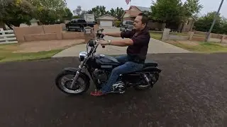 Drizzle Ride Harley Davidson Sportster 1200L