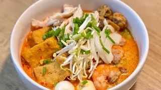 Singaporean/ Malaysian Laksa Recipe - Resep Laksa ala Malaysia/ Singapura