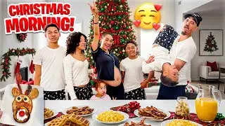 Рождественское утро в кругу семьи 🎄🎁 | Подарки и завтрак!