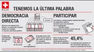 La democracia directa de Suiza, la que tu pa&iacute;s tambi&eacute;n necesita