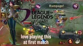 Lol mobile beta test gameplay| league of legends wild rift gameplay
