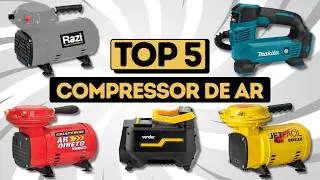 O MELHOR COMPRESSOR DE AR PORTÁTIL de 2025? (Pintura vs Pneus!)