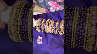 Traditional to simple wear (thread bangles) #bangles #designerbangles #viralshorts #viralvideos