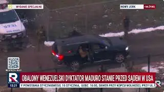 PILNE! Maduro transportowany do USA! Wenezuelski Dyktator STANIE PRZED SĄDEM!