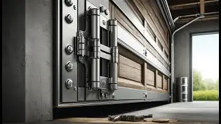 🚪 Pixplex Heavy Duty Gate Hinges 7 Inches | Best Hinges for Garage Doors 🏠