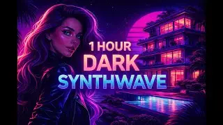 Neon Shadow Transmission - 1 Hour Dark Synthwave