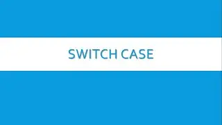 switch case in java for beginners - in Tamil