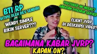 APA KABAR JVRP, KAPAN ON? SEORANG YOUTUBER NGEBET JABATAN || GTA SA ROLEPLAY
