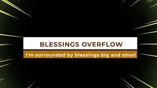 Everywhere I Turn: Blessings Overflow
