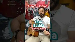Aula de Viol&atilde;o - Batida #mpb #musica #auladeviolao #comotocar #aprendaviolao #aulagratis
