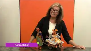 Sculpting a Unique Pumpkin Man in Polymer Clay | Karen Baker