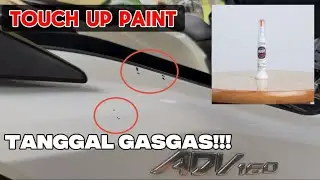 Wash Buddy touch up paint for ADV160!!! Tanggal Gasgas!!!