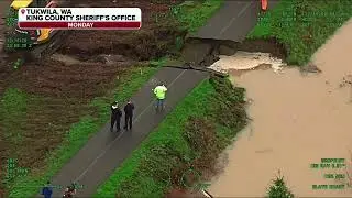 Aerial Footage From The King County Sheriff&rsquo;s Office Shows An Additional Levee Failure On Monday