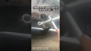 Blessing My STI Genome Exhaust To Avoid Tickets &bull; #ThatBearded Mechanic #SubaruForester #Shorts