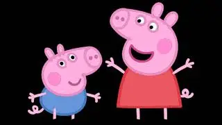 Peppa Pig Missed the Bus Scene