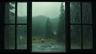 Relaxing Heavy Rain Sounds | 6 Hours of Rain for Deep Sleep, Study & Stress Relief