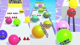 Ball Run Infinity 🎯 Ball Run 2048 🍭Best Mobile Gameplay